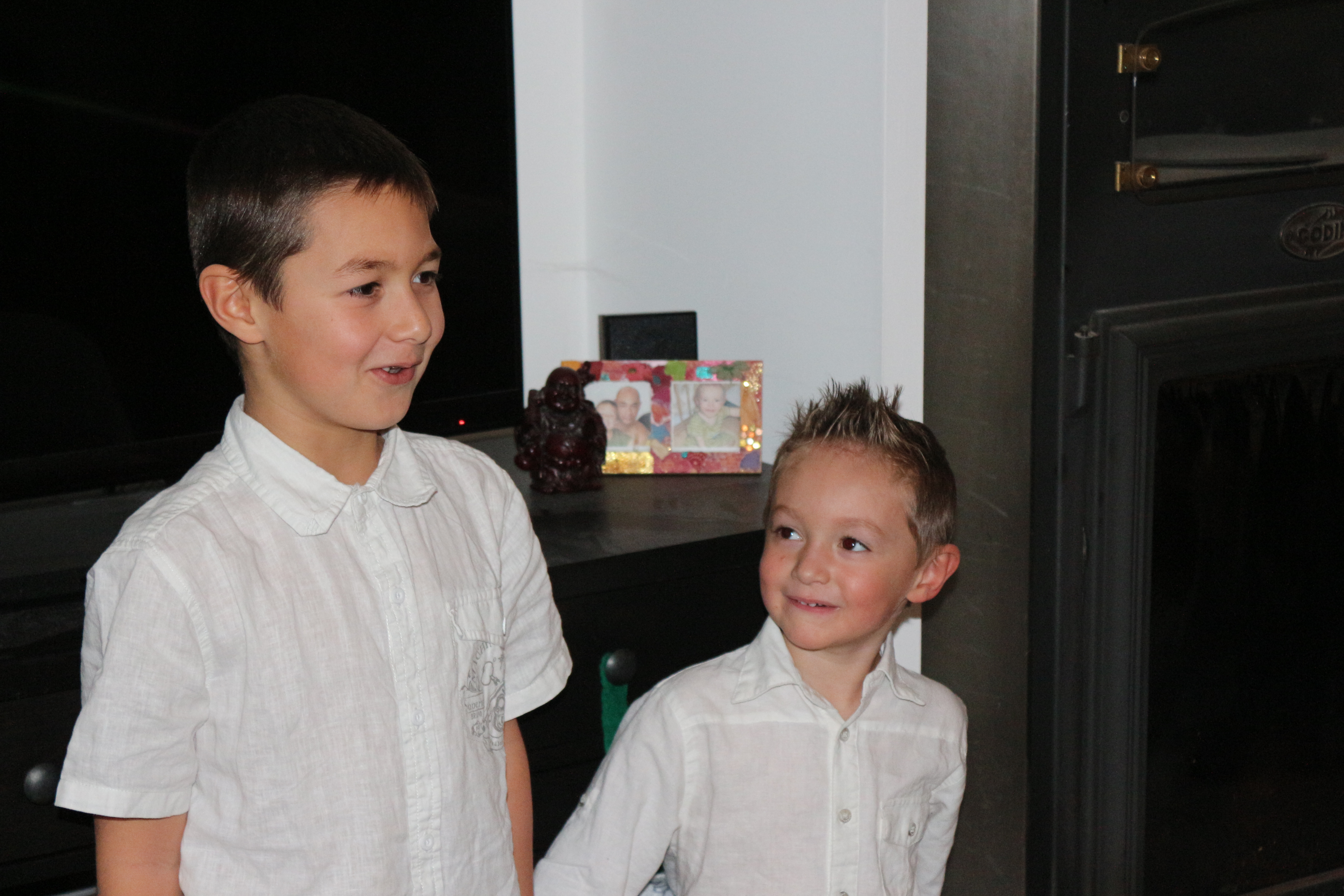 Mes petits neveux Théo et Nathan