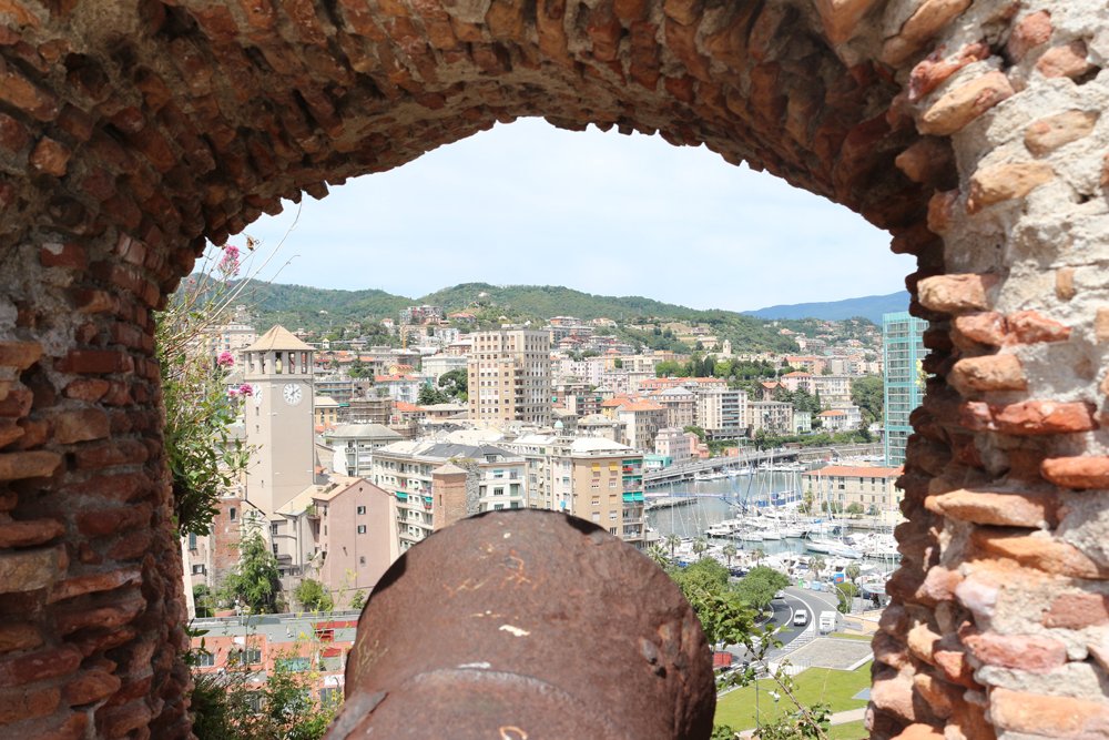 Vue et canon