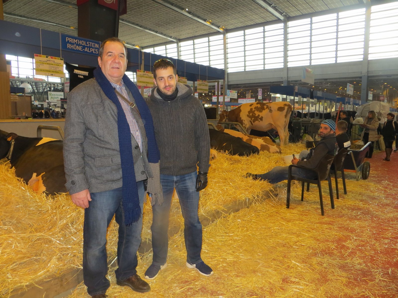 La foire agricole.