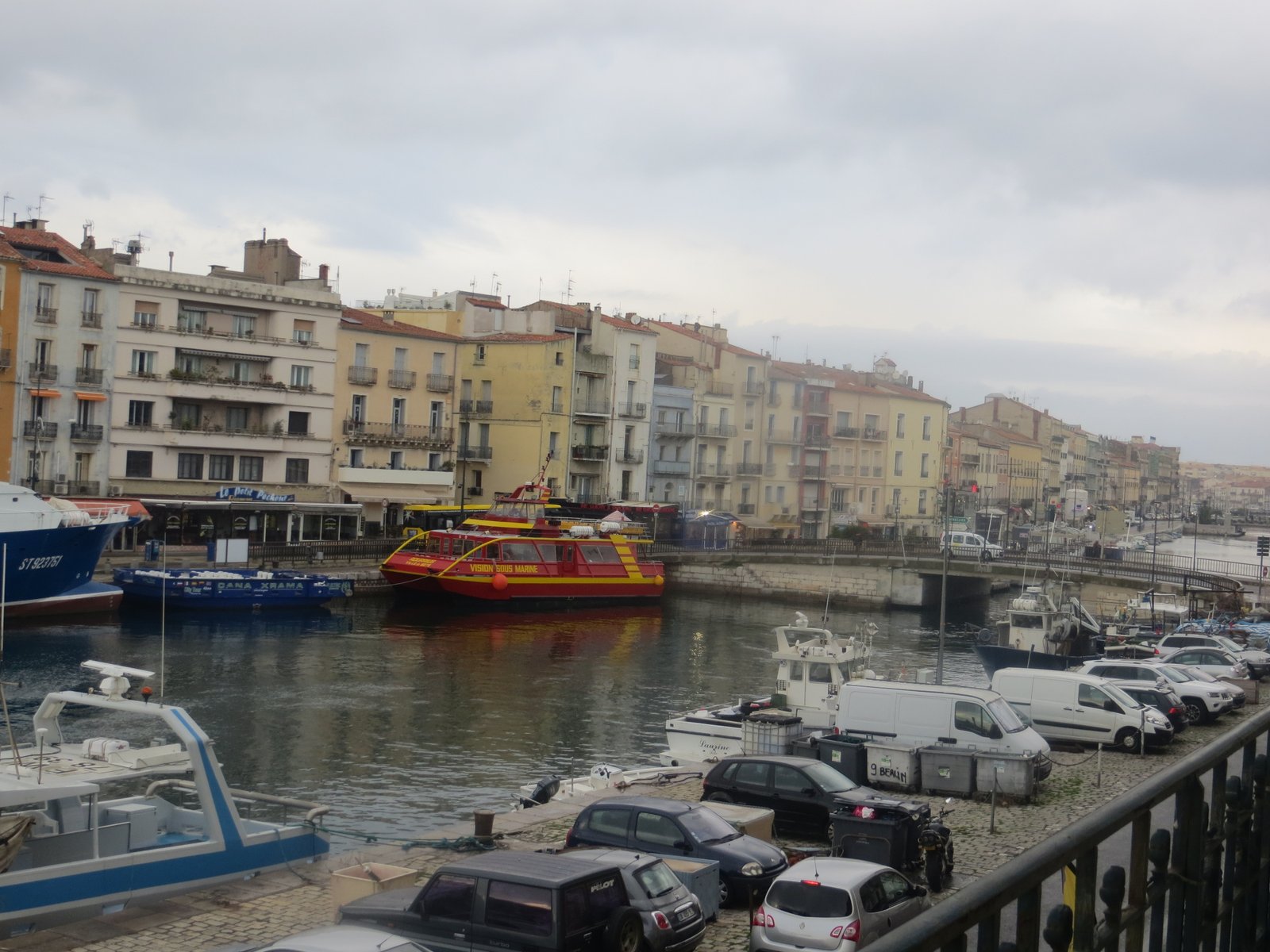 Sète, Le port.