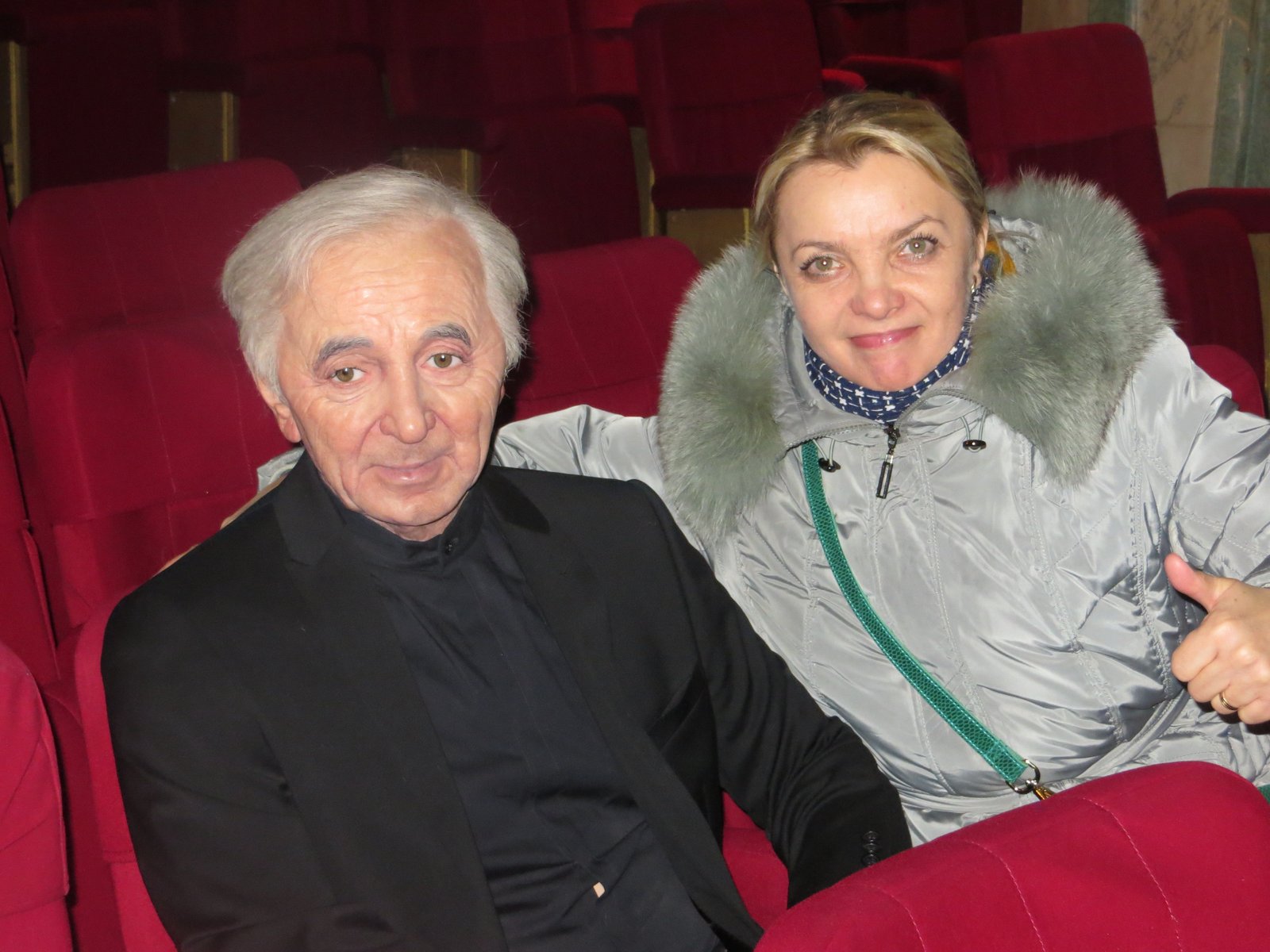 Charles Aznavour.