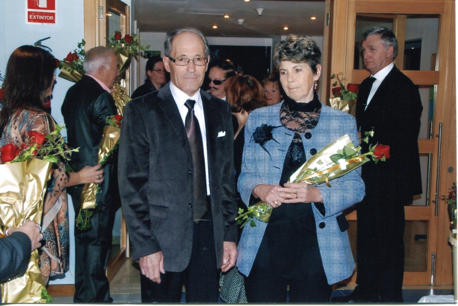 Mon beau-frère Christian et ma soeur Christiane.